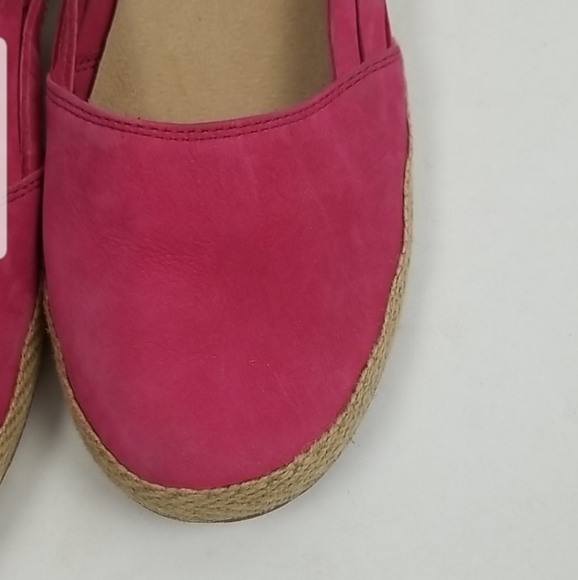 UGG Cicily Woven Suede Espadrille Flat Size 10 - Picture 3 of 7